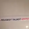 Pare soleil 205 Peugeot sport Blanc (Port inclus)