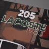 Affiche Leclub205 – Epoqu’auto 2024 – Peugeot 205 LACOSTE